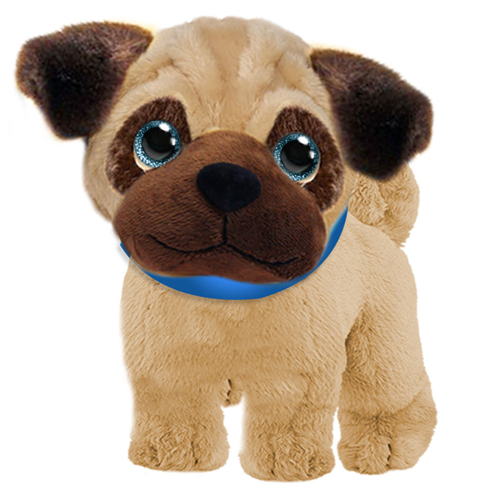 Wuffles Pug 7 in. sitting - First and Main