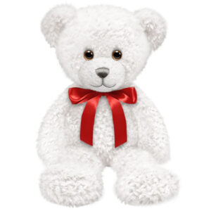 Spencer with red ribbon<br>10 in. sitting