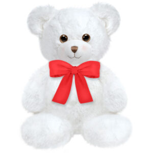 Dena with red ribbon<br>15 in. sitting