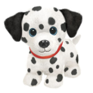 Wuffles Dalmatian<br>7 in. standing
