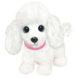 Wuffles Poodle<br>7 in. standing