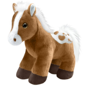 Horse Cinnamon<br> (brown, spotted) 10 in. standing