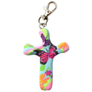 Butterfly Cross Clip<br>3 in. H