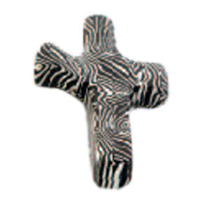 Zebra Pocket Cross 3 in. H