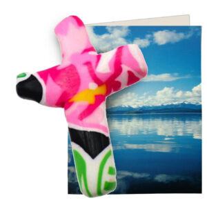 Rose Garden Hand Held Cross 5.5 in. H