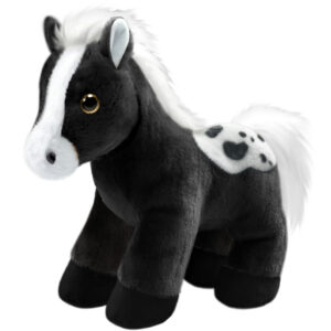 HorseDomino<br>(black spotted) 10 in. standing