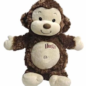 Dimples<br>8 in. sitting<br>embroidered with "Hugs"