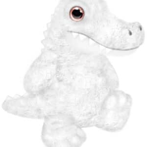 Under-the-Sea White Gator<br>7 in. sitting