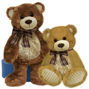 First & Main | Brown Teddy Bear <br> Toby n Koby <br> 10″