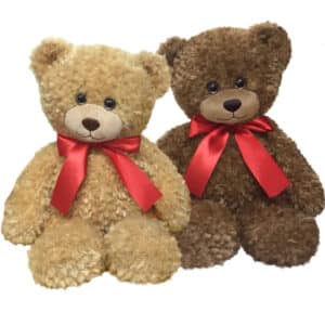 First & Main | Brown Teddy Bear <br> Spencer <br> 10″ | 2 Assorted