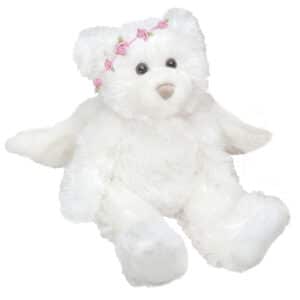 First & Main | White Teddy Bear <br> Angel Bear <br> 7″