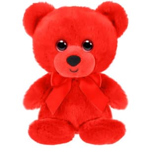 First & Main | Red Teddy Bear <br> Red Rainbow Bear <br> 6″