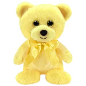 First & Main | Yellow Teddy Bear <br> Yellow Rainbow Bear <br> 6″