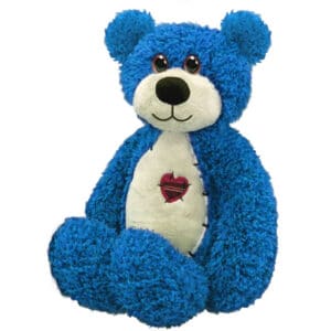 First & Main | Blue Teddy Bear <br> Tender Teddy Blue <br> 8″