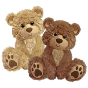 First & Main | Brown Teddy Bear <br> Willoughby <br> 10″ | 2 Assorted