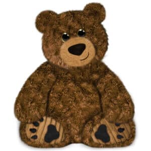 First & Main | Brown Teddy Bear <br> Grizzles <br> 10″
