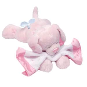 First & Main | Pink Plush Puppy <br> Snoozee Susie <br> 10.5″