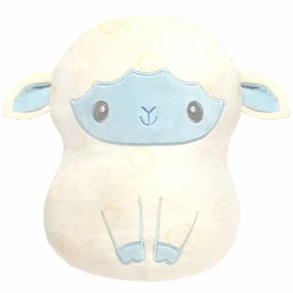 Dreampuffs(TM) Lambiepuffs (blue) 10 in. sitting