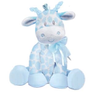 First & Main | Blue Giraffe Plush <br> Jingles Giraffe <br> 11″