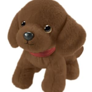 First & Main | Chocolate Lab Stuffed Animal <br> Wuffles Cooper <br> 7″