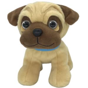 First & Main | Plush Pug Stuffed Animal <br> Wuffles Pug <br> 7″