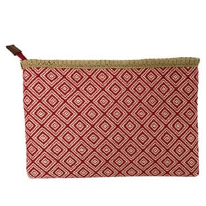 First & Main | Red Diamond Clutch <br> 8″ x 6″