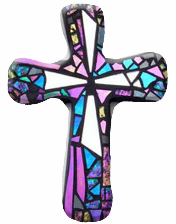 Purple MajestyPocket Cross3 in. H