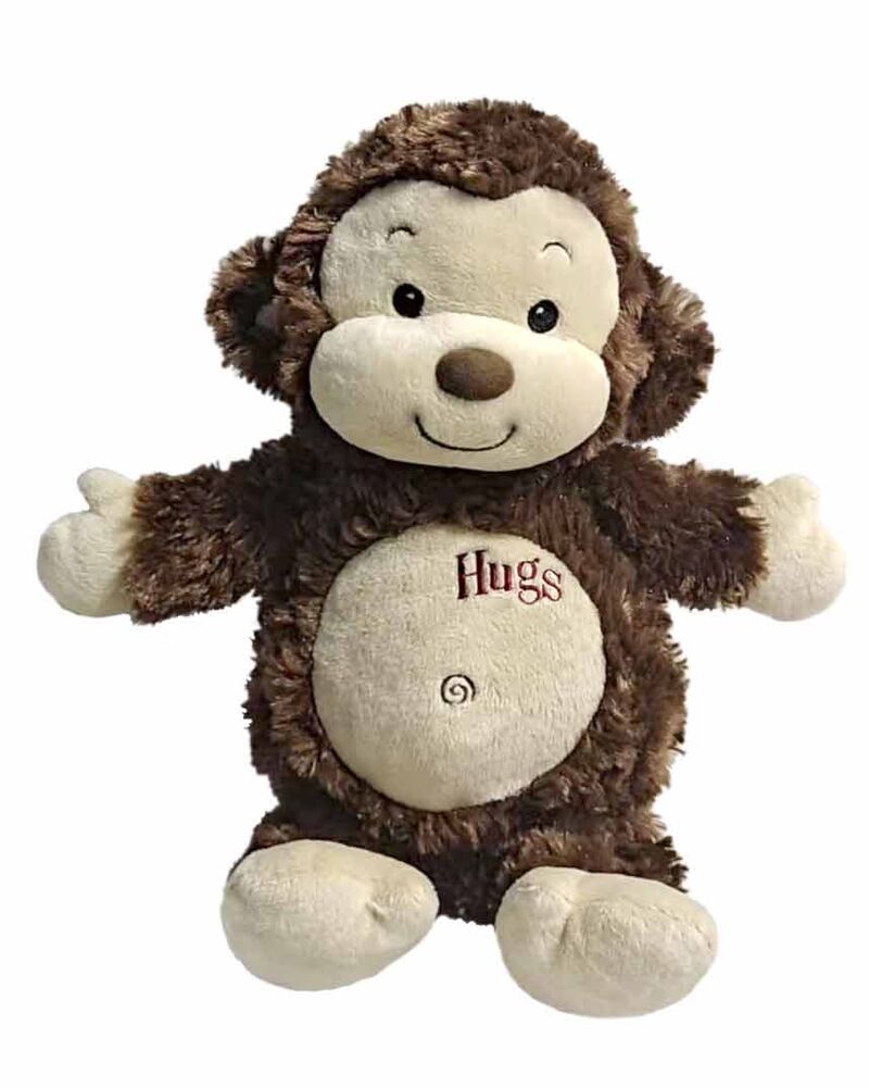 New! Dimples 8 in. sittingembroidered with "Hugs"