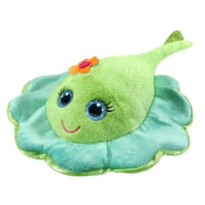 First & Main | Green Stingray Plush Toy <br> Fanta Sea Stacy Stingray <br> 15″