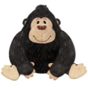 First & Main | Gorilla Plush <br> Lonnie Gorilla <br> 10″