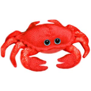 First & Main | Crab Plush <br> Under-the-Sea Red Crab <br> 7″