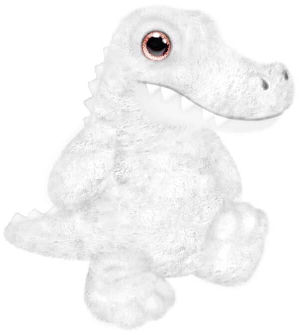 New! Under the Sea White Gator Plush7 in. sittingCase Price SALE!