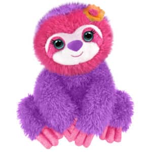First & Main | Colorful Plush Sloth <br> Fanta Zoo Selena Sloth <br> 7″