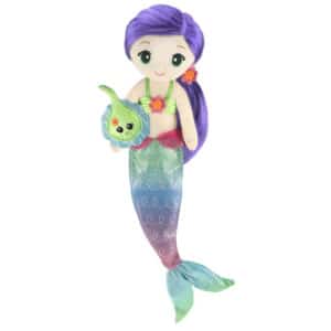 First & Main | Mermaid Plush <br> Fanta Sea Friends Coraline <br> 18″ Long, 9 Sitting