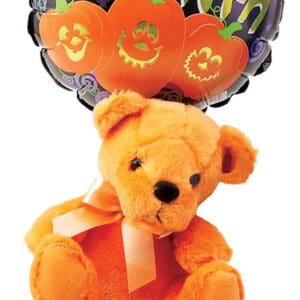 First & Main | Halloween Bear with Balloon <br> Candyloon Halloween Bear <br> 15″