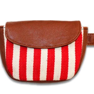 First & Main | Red Stripe Hip Hugger <br> 8″ x 6″