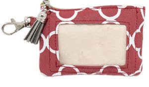 First & Main | Red ID Holder <br> Red ID Holder <br> 3 x 5″