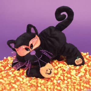 First & Main | Cat Plush <br> Black Magic <br> 9″