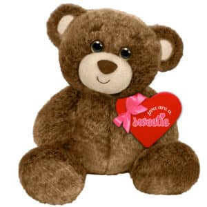 First & Main | Brown Teddy Bear <br> Chocolate Brownie <br> 7″