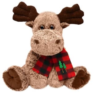 First & Main | Christmas Plush Moose <br> Christmas Marley Moose <br> 10″