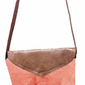 First & Main | Persimmon Tie Dye Satchel <br> 6″ x 8″