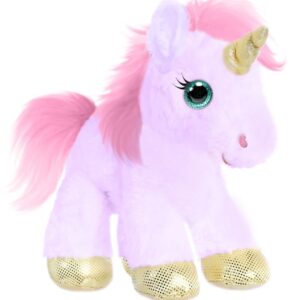 First & Main | Pink and Gold Unicorn Plush <br> Magical Unicorn <br> 10″