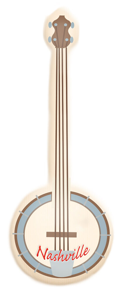 Western Pillow Banjo (Nashville) 12 in.
