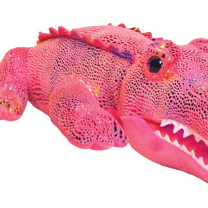 Pink Shiny Gators<br>13 in. long